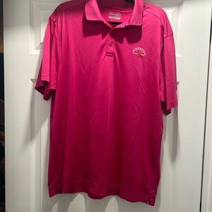Under Armour Pinehills Golf Club Bright Pink Polo Shirt